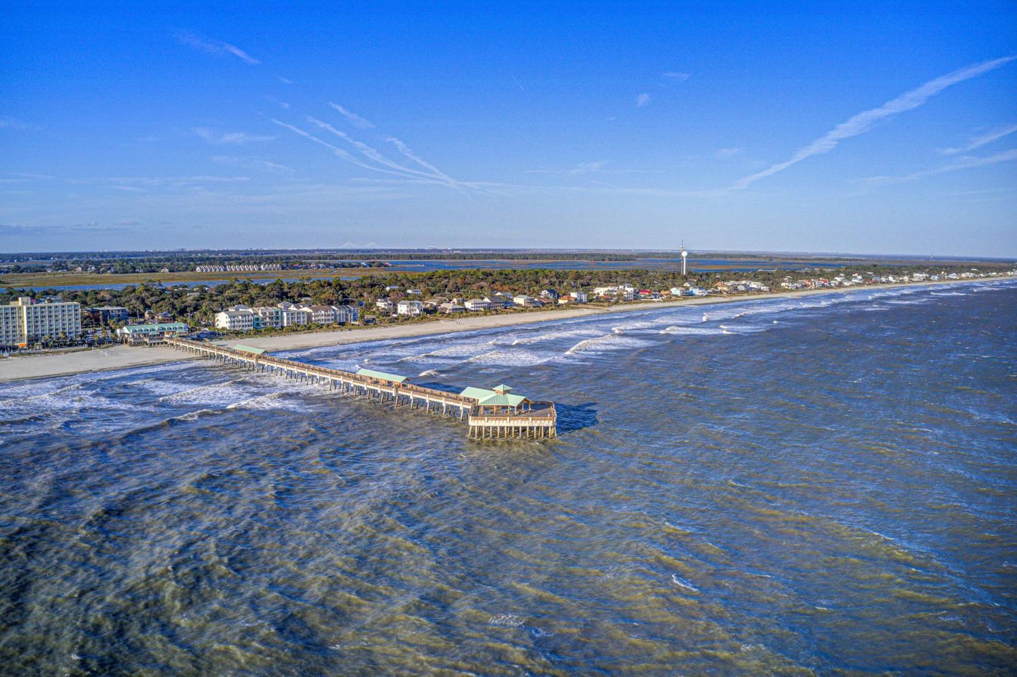 Villa Just Beachy Folly Beach Exterior foto