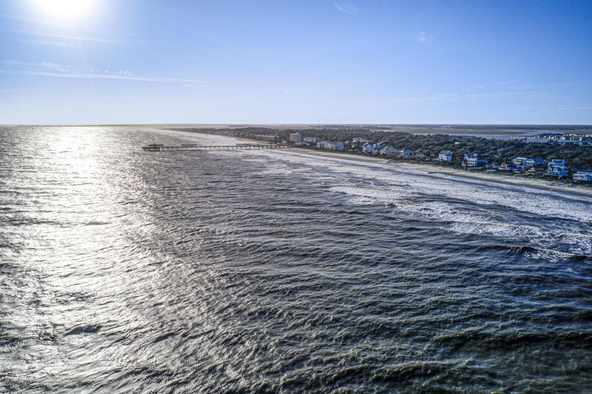 Villa Just Beachy Folly Beach Exterior foto