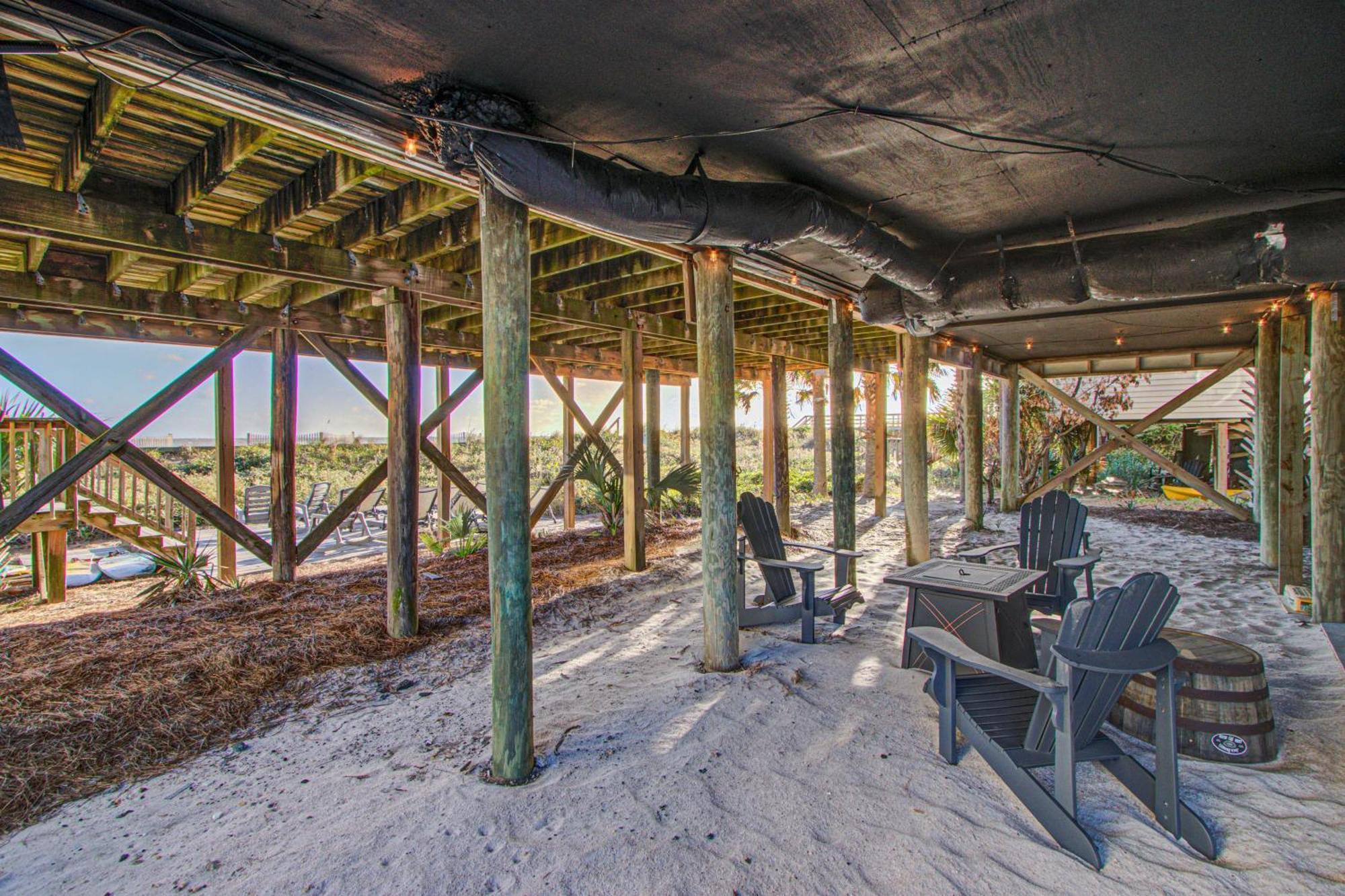 Villa Just Beachy Folly Beach Exterior foto