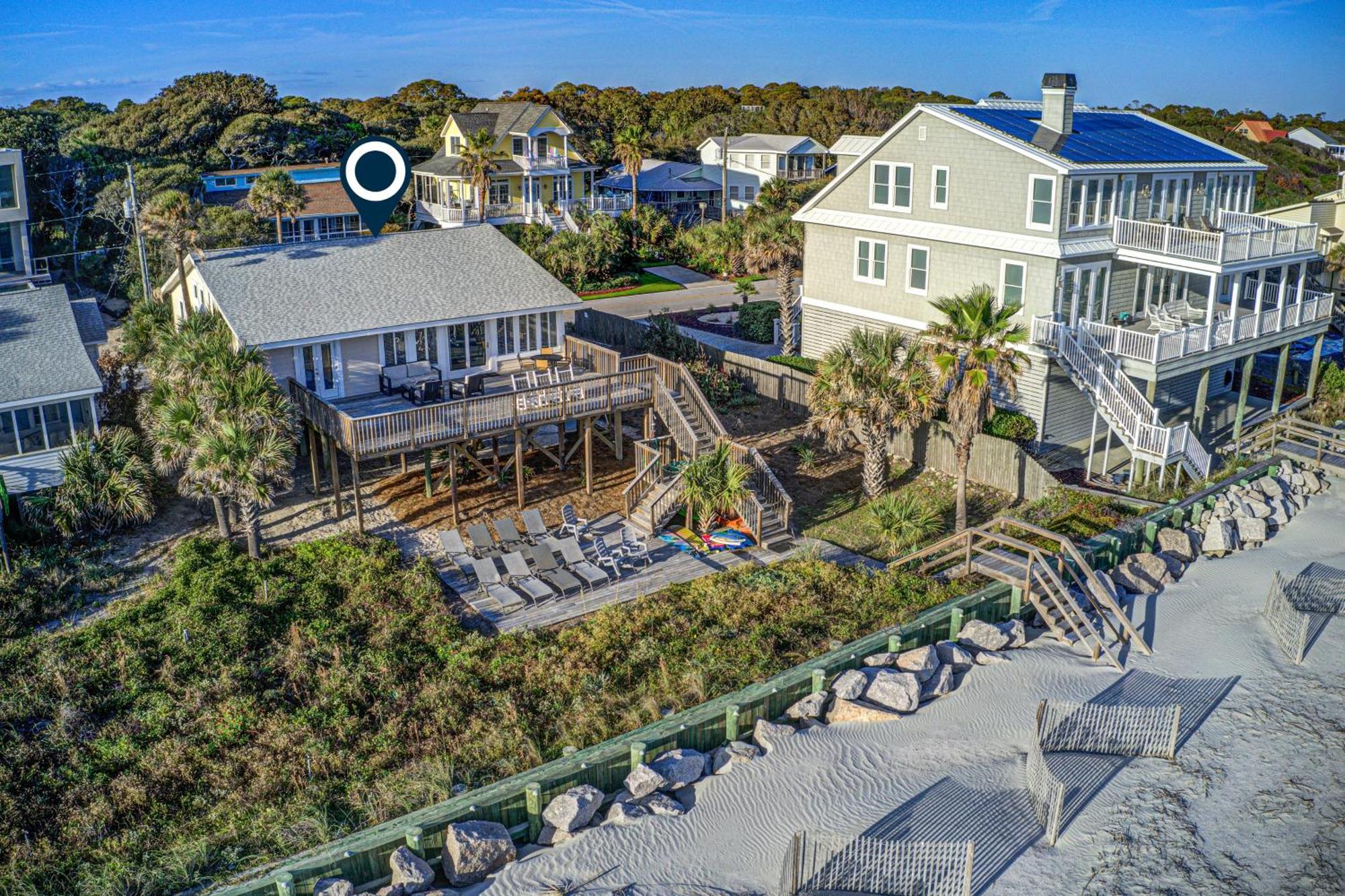 Villa Just Beachy Folly Beach Exterior foto